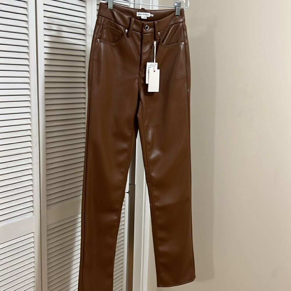 Good American Faux leather pants - Picture 9 of 11